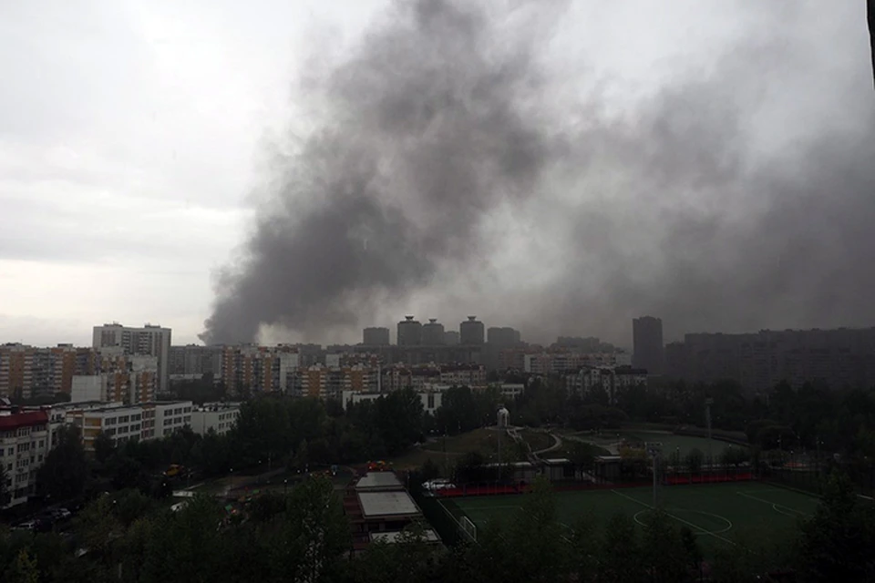 Возгорание произошло по адресу: Люблинская улица, 76