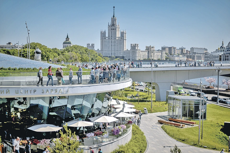 За последние годы в Москве благоустроено 550 парков.