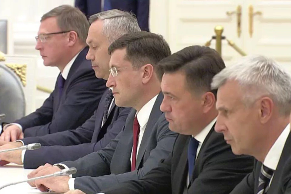 Глеб Никитин принял участие во встрече Владимира Путина с вновь избранными главами регионов