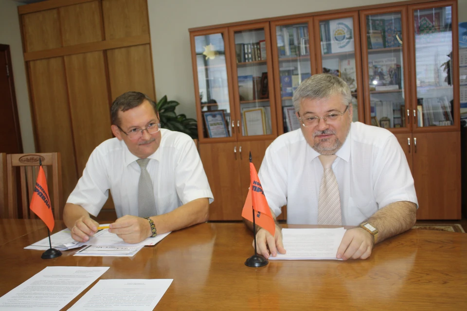 Павел Гладких (на фото справа) и Николай Кудрявцев.