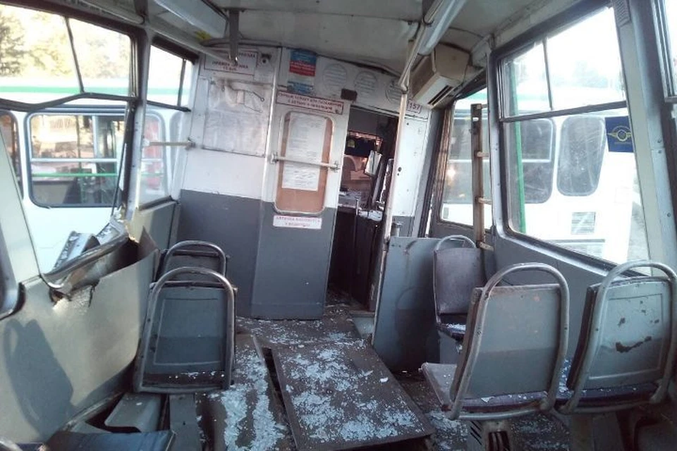 Трамвай и пассажирский автобус столкнулись в Иркутске: четверо пассажиров получили травмы. Фото: пресс-служба ГУ МВД по Иркутской области