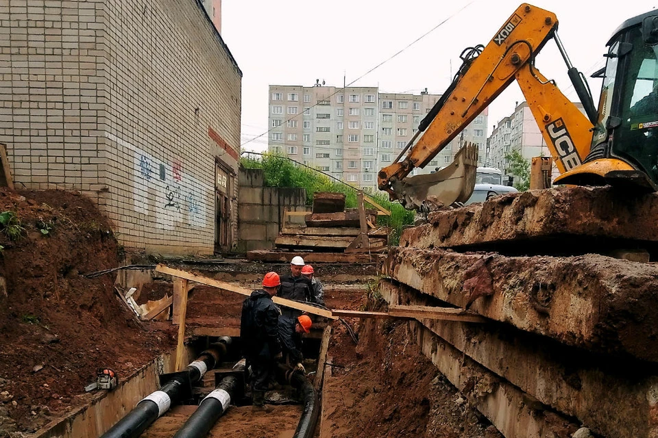 В этом году в Кирове проложили 20,5 км новых труб