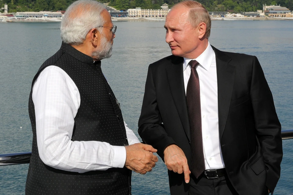 Индийские газеты пишут, что Моди уже заготовил Путину символический подарок