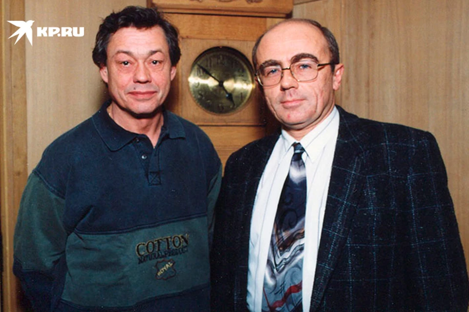 Николай Караченцов и Александр Запесоцкий. Фото: из архива Александра Запесоцкого