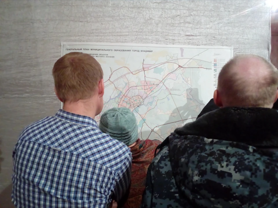 Жители Владимира изучают новый генплан города