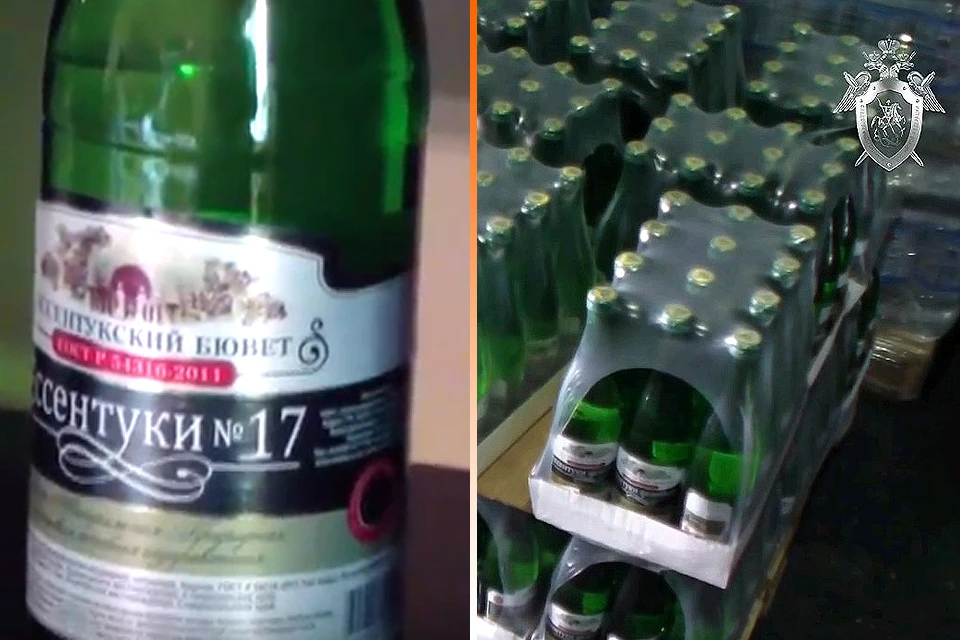 С января 2016 по июнь текущего года подозреваемые в торговые сети продали более 17 миллионов бутылок контрафактной минералки.