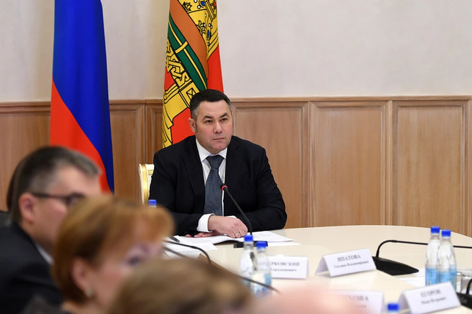 Заседание бюджетной комиссии провел Игорь Руденя Фото: ПТО