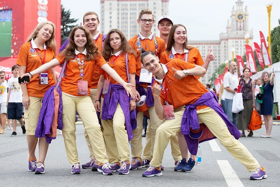 Одной из главных задач для московских волонтеров в этом году была помощь на Чемпионате мира по футболу Фото: пресс-служба "Мосволонтера"
