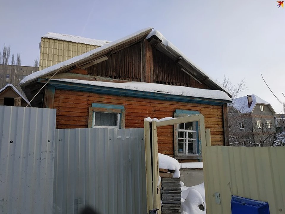 Дом Василия Дудина, возле которого произошел конфликт