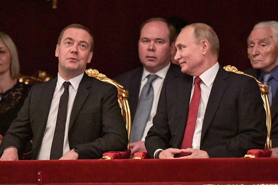 Сам вечер проходил в непривычном месте и в необычном формате - вместо кремлевского зала всех гостей пригласили в Большой театр на балет "Щелкунчик". Фото: Алексей Никольский/ТАСС