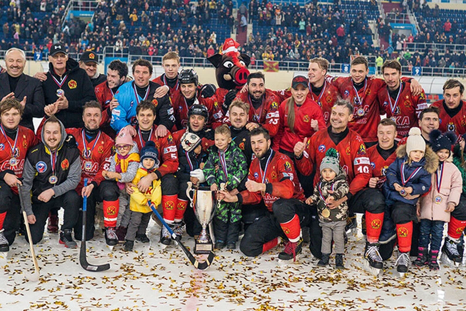 Хоккеисты хабаровского «СКА-нефтяник» единственные в стране в третий раз завладели Суперкубком России