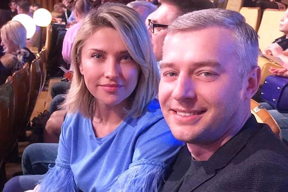 Екатерина Архарова с супругом Артемом.
