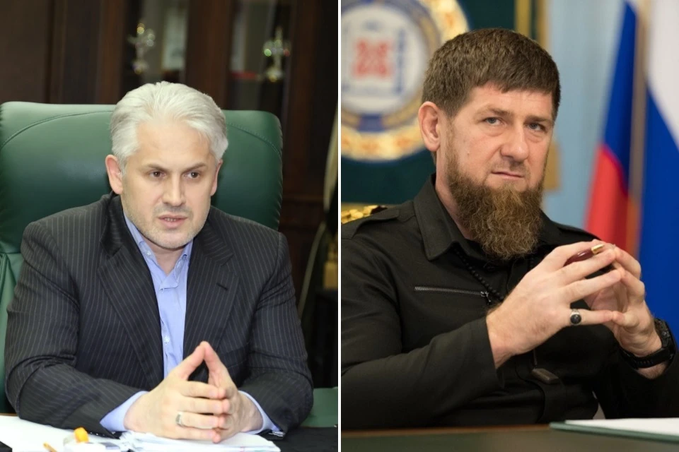 Рамзан Кадыров назначил Муслима Хучиева своим преемником. Фото: личная страница Рамзана Кадырова / пресс-служба минэкономразвития Чечни