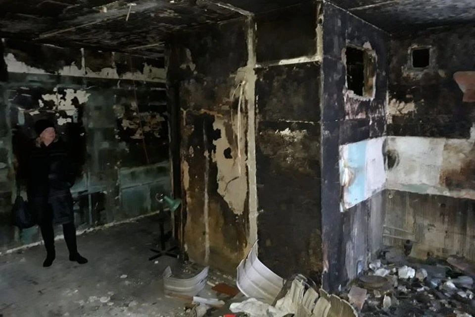 Пожар уничтожил всю мебель в квартире. Фото: предоставлено Ингой Сушковой