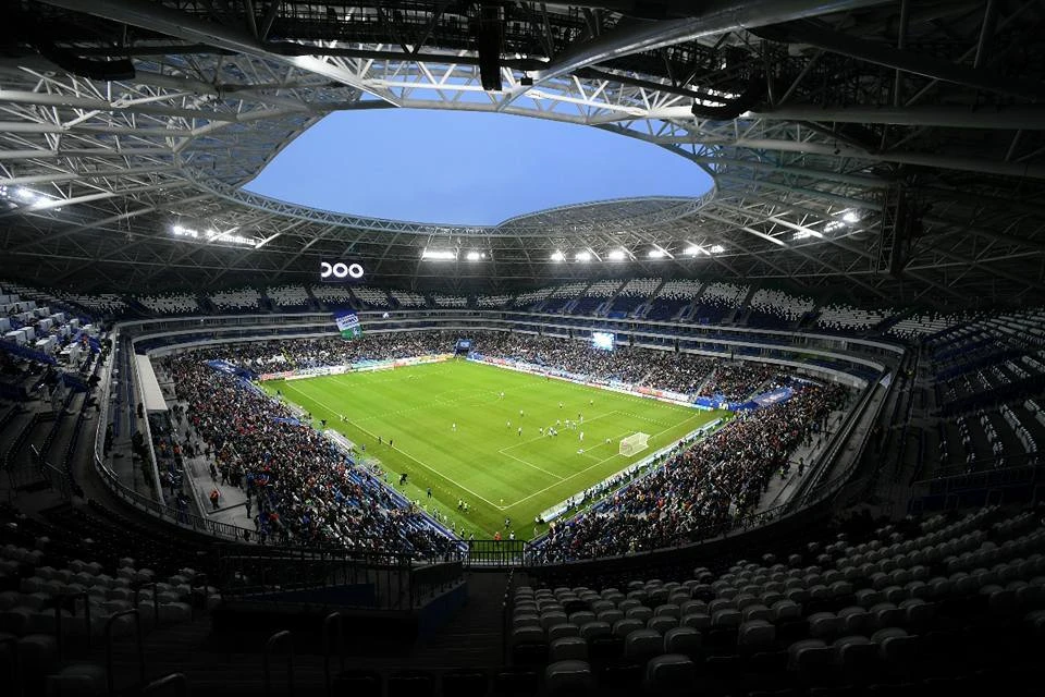 «Самара Арена» - единственный российский стадион в тройке призеров. Фото: ПСО Казань