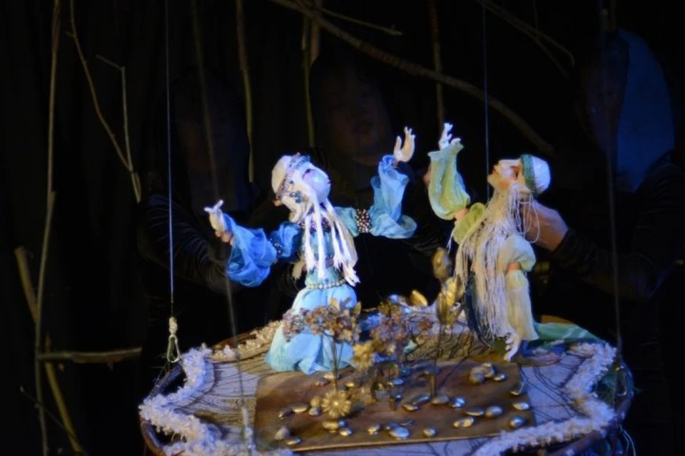 Спектакль "Тойлу".Фото: сайт Тувинского театра кукол.