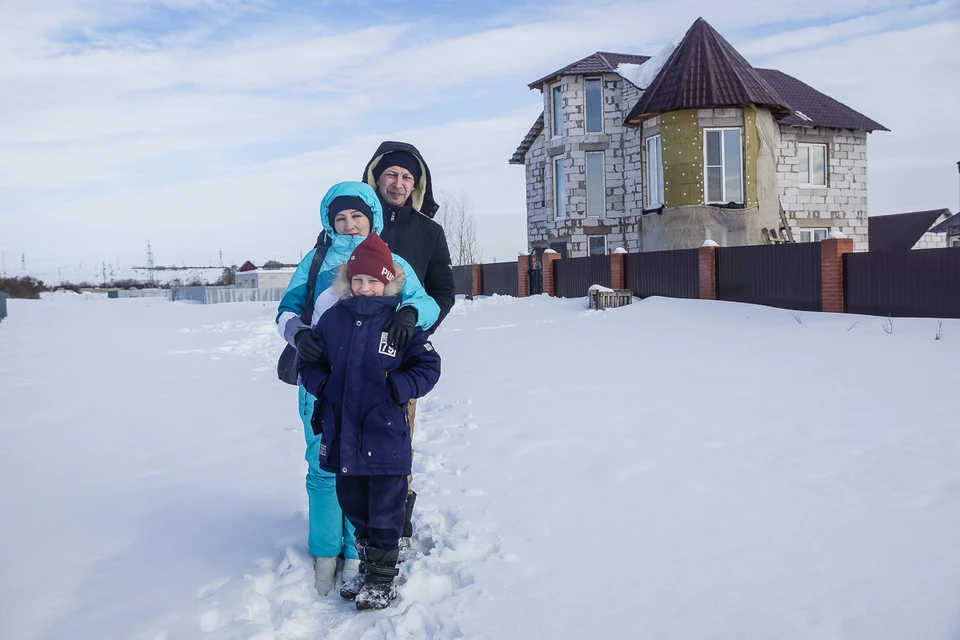 Лаврентьевы всегда мечтали о собственном доме