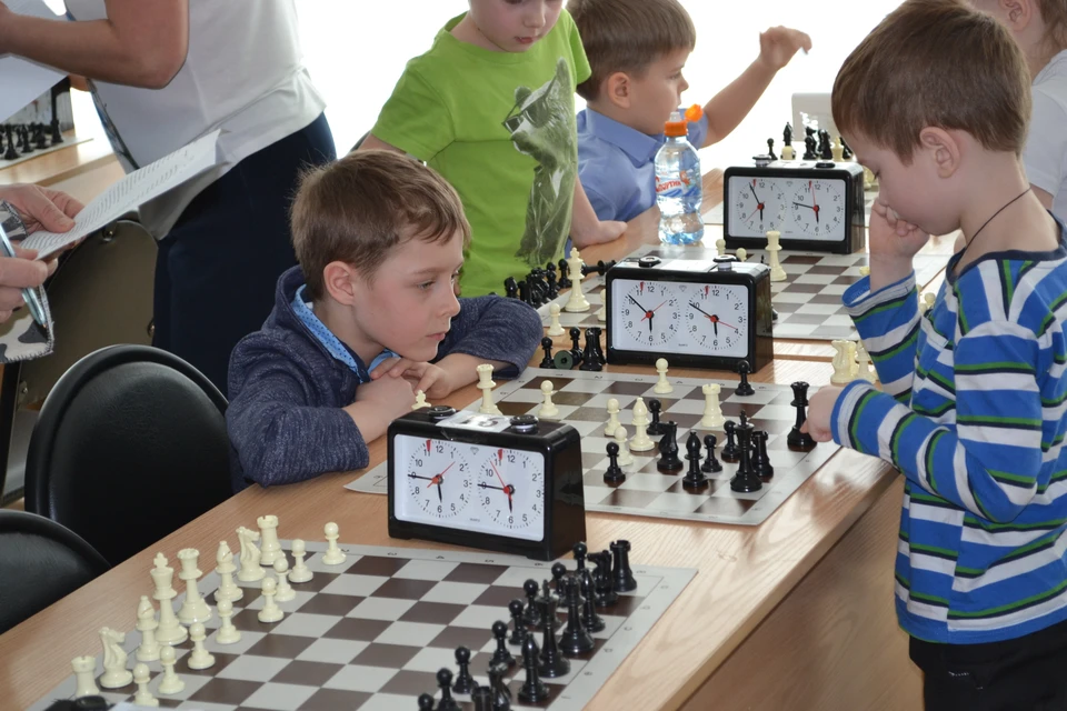 На турнире встретились пяти-шестилетние спортсмены.