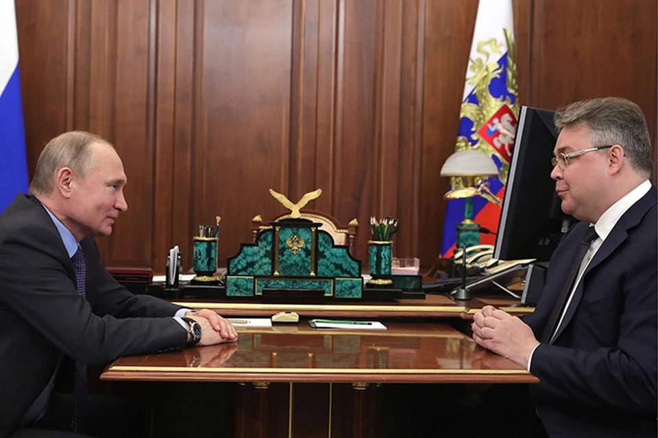 Владимир Владимиров стал вторым главой региона, попросившимся у президента на перевыборы. Фото: Михаил Климентьев/ТАСС