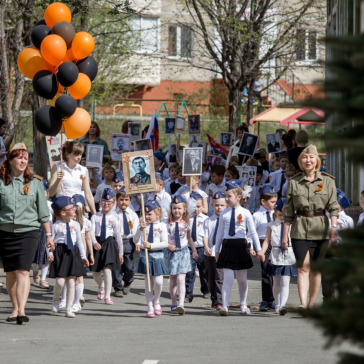 Дети и бессмертный полк