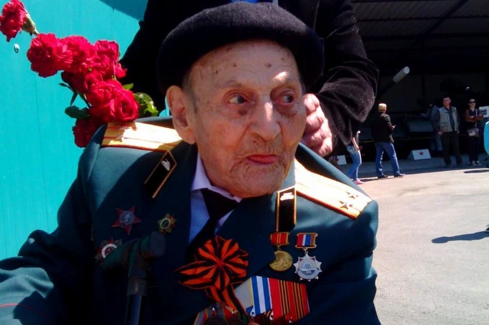 Ефим Гольдберг,105-летний житель Владивостока