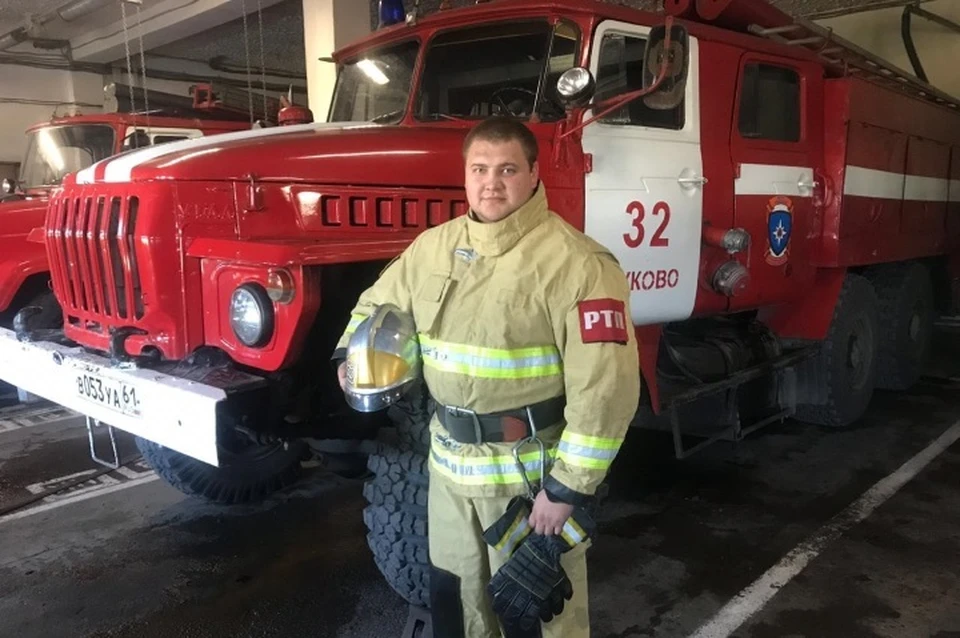 Андрей Чухлебов пришел в противопожарную службу восемь лет назад. Фото: ГУ МЧС России по РО