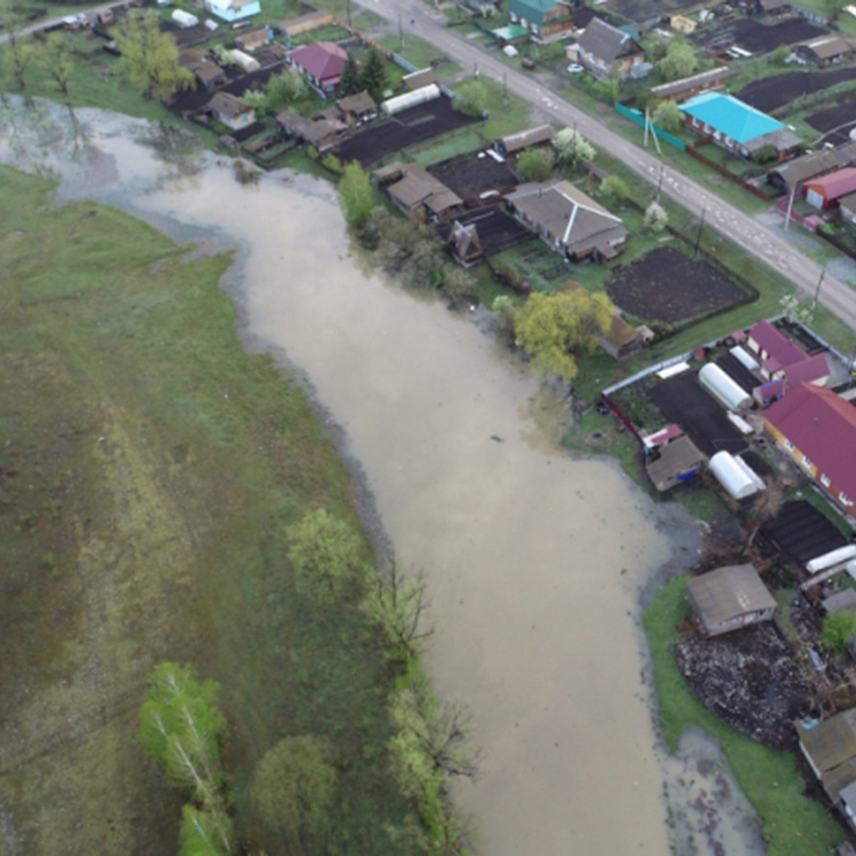 На Алтае подтопило село Чарышское - KP.RU