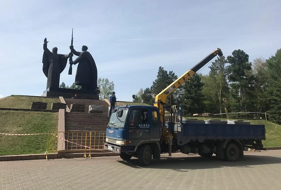 Все элементы кургана будут изготовлены заново. Фото: admin.tomsk.ru