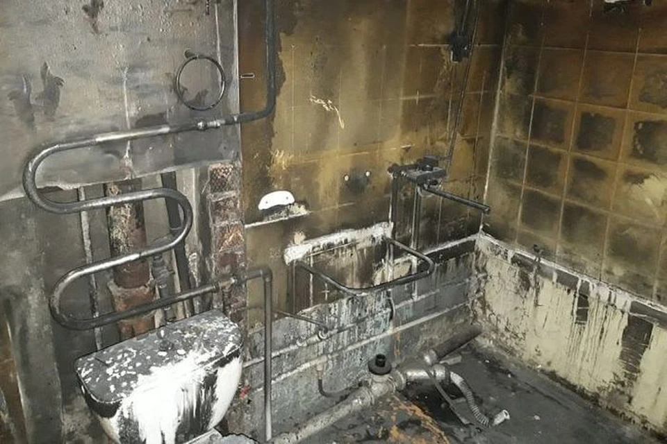 Квартира Сушковых выгорела практически полностью. Фото: предоставлено Ингой Сушковой