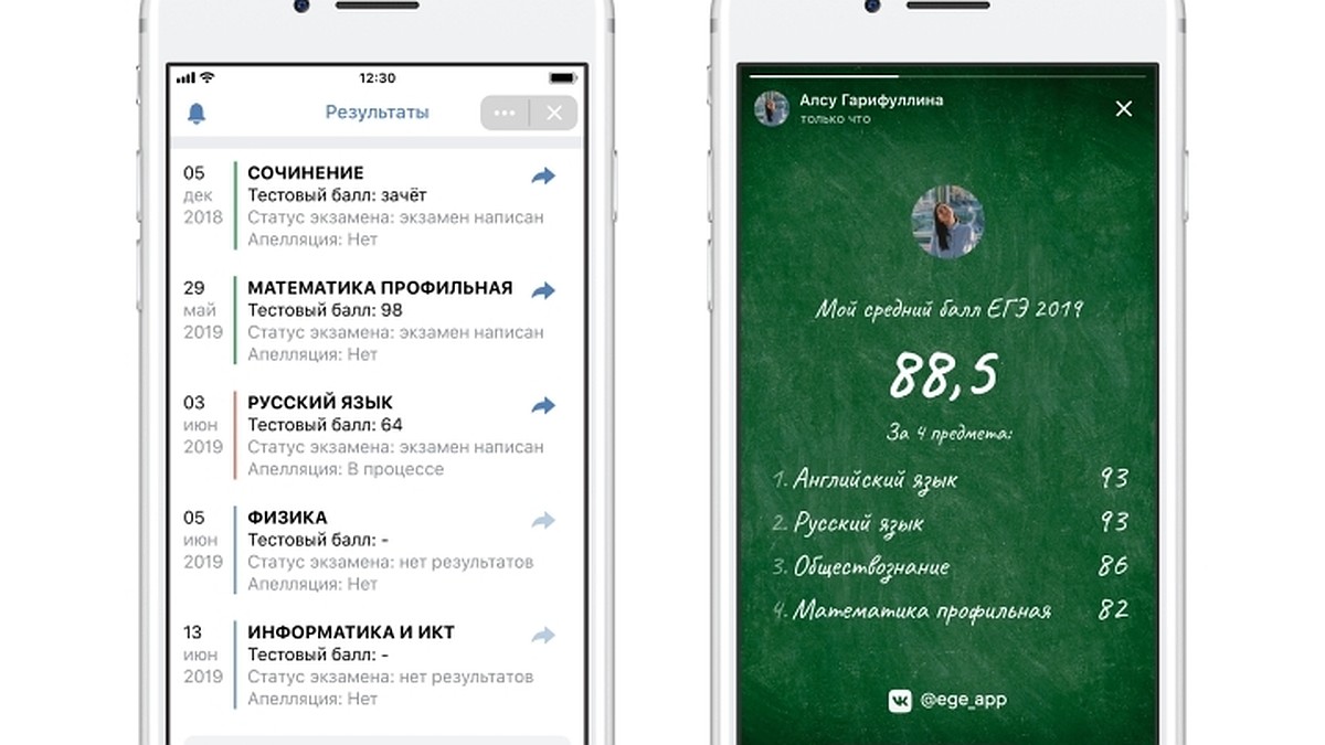 Результаты ЕГЭ можно будет проверить ВКонтакте с помощью VK Mini Apps -  KP.RU