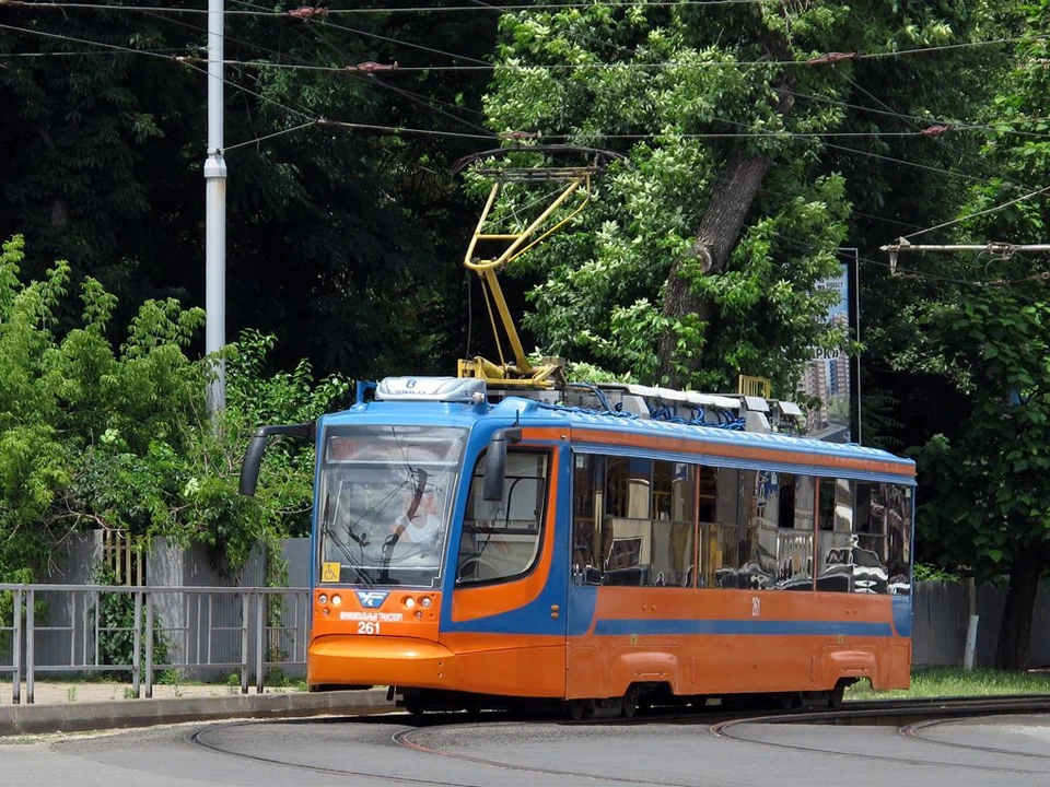 Краснодарский трамвай Фото: МУП КТТУ