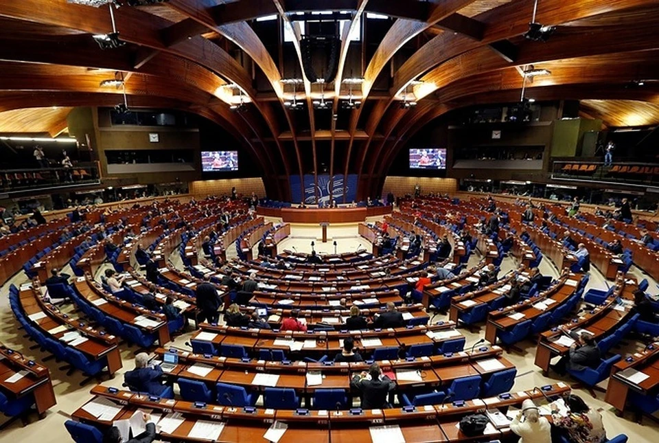 Зал заседаний Парламентской ассамблеи Совета Европы, куда после пятилетнего перерыва вернулась делегация России