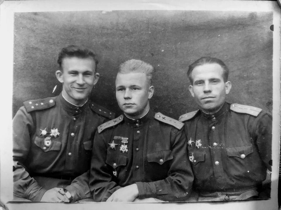 Слева направо: Михаил Гура, Аркадий Литвинов, Илья Васильковский.