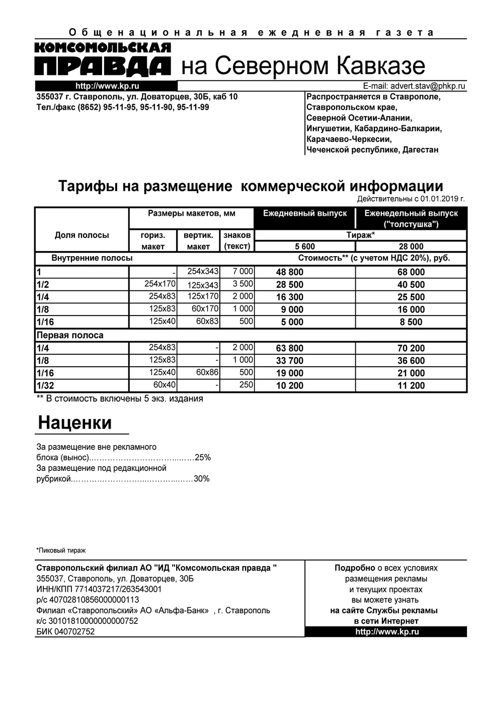 Как разместить рекламу в газете 