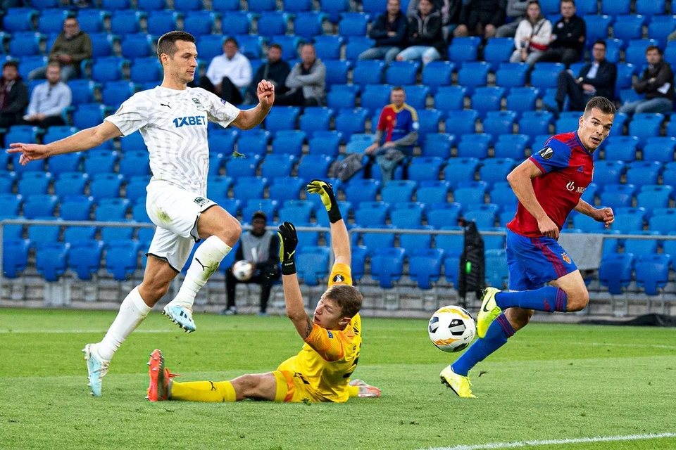 Базель уничтожил Краснодар в первом матче группового этапа Лиги Европы