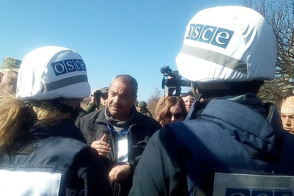 Процесс по устранению зафиксированных ОБСЕ нарушений на участке разведения «Петровское–Богдановка» второй день подряд не может начаться