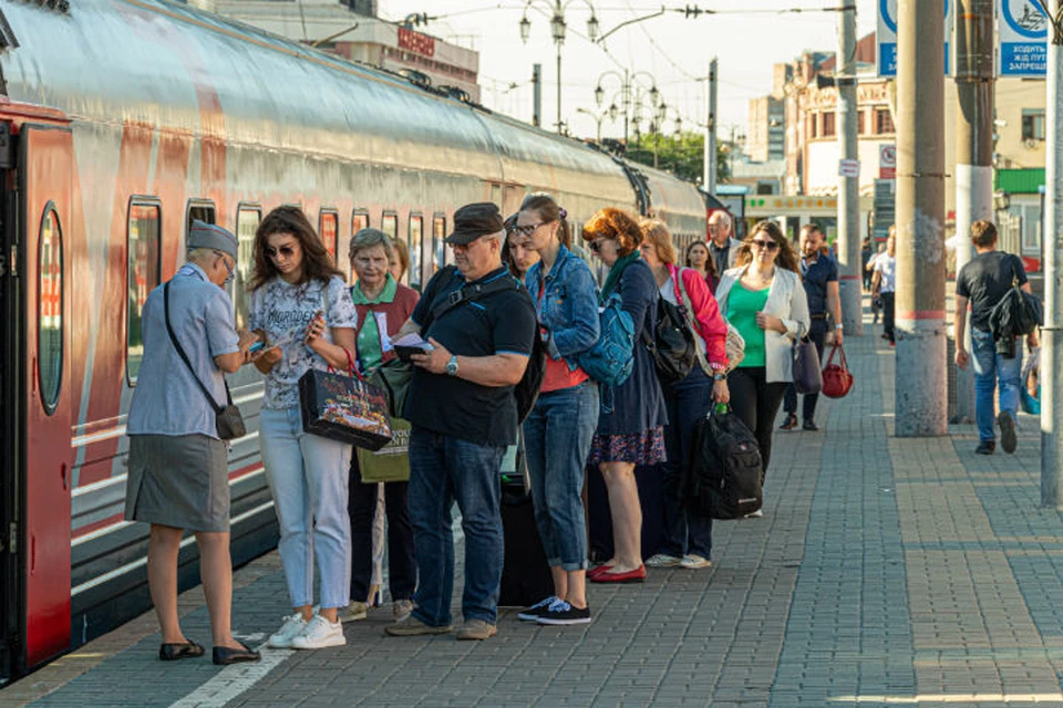 Встреча на вокзале фото