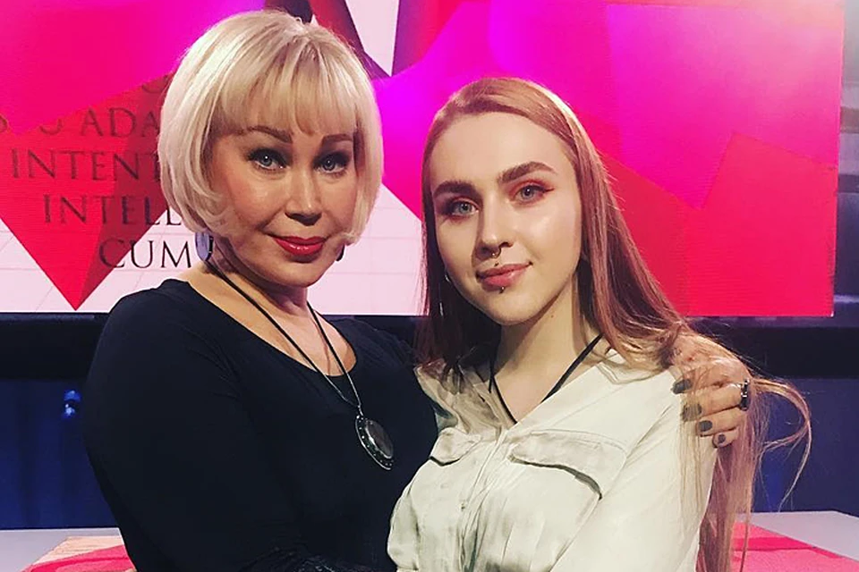 Ольга Спиркина с дочерью Машей