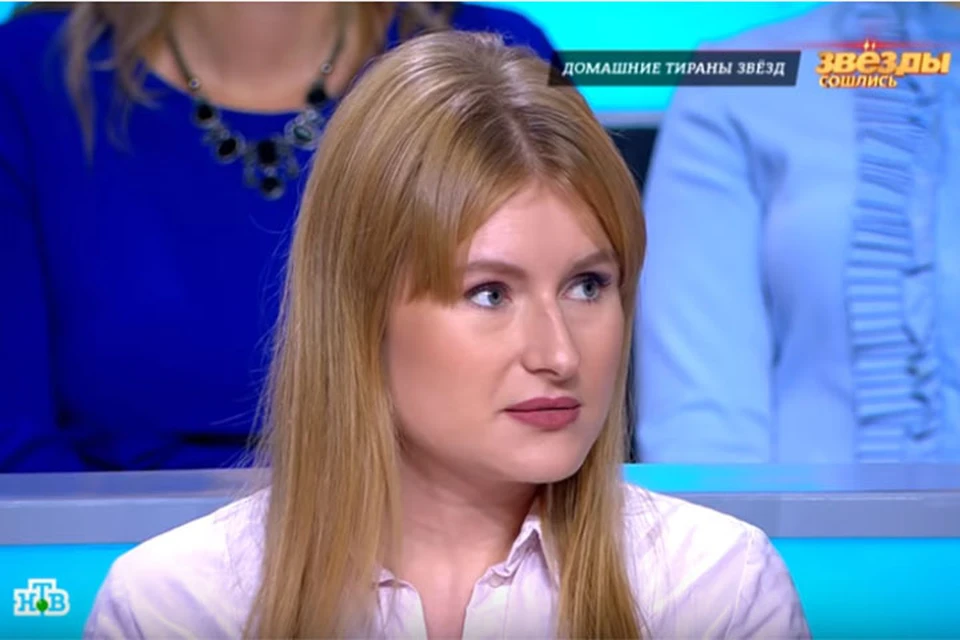 Анна Шушкина на эфире "Звезды сошлись"