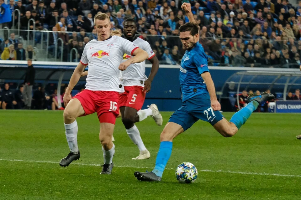 Зенит» проиграл «Лейпцигу» 5 ноября 2019 года.