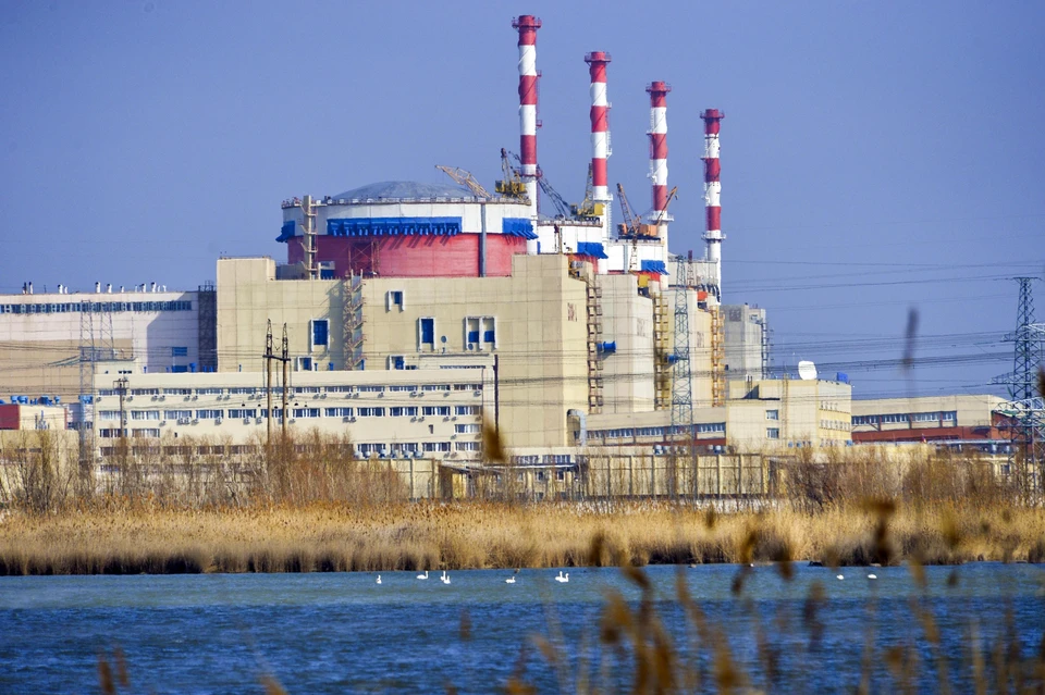 Ростовская АЭС расположена на а берегу Цимлянского водохранилища. Фото: rosenergoatom.ru/fotobank