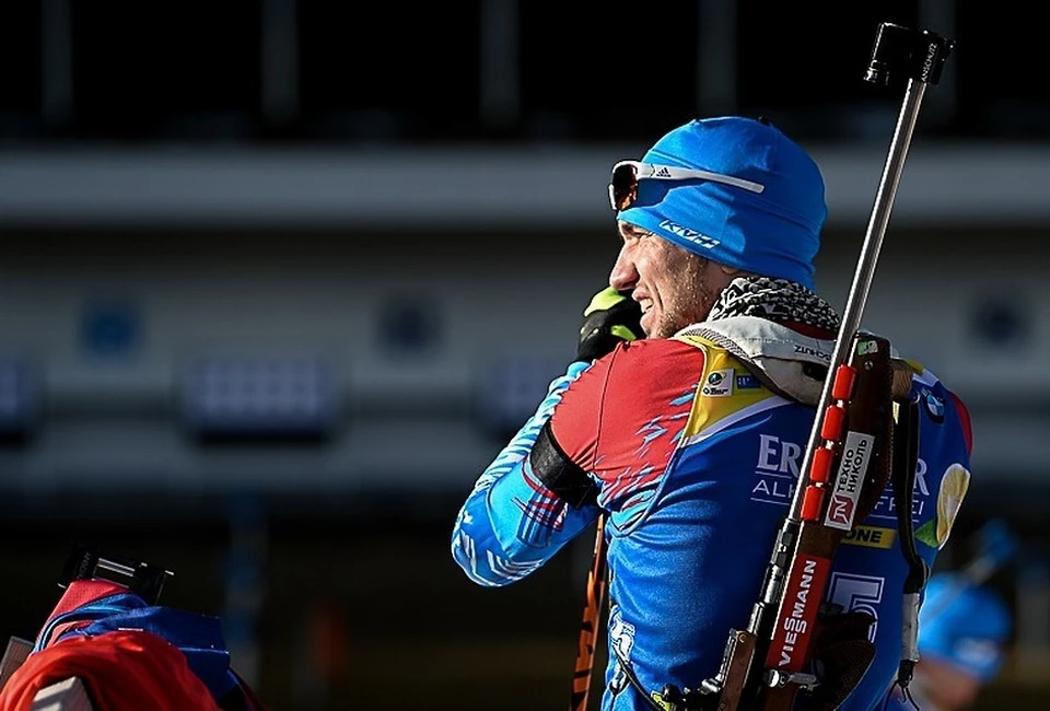 Александр Логинов - один из лидеров сборной. Фото сайта http://biathlonrus.com