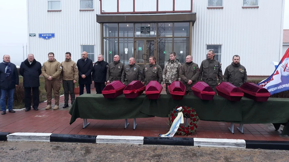 Украина передала России останки 7 красноармейцев, погибших в Великой Отечественной войне.