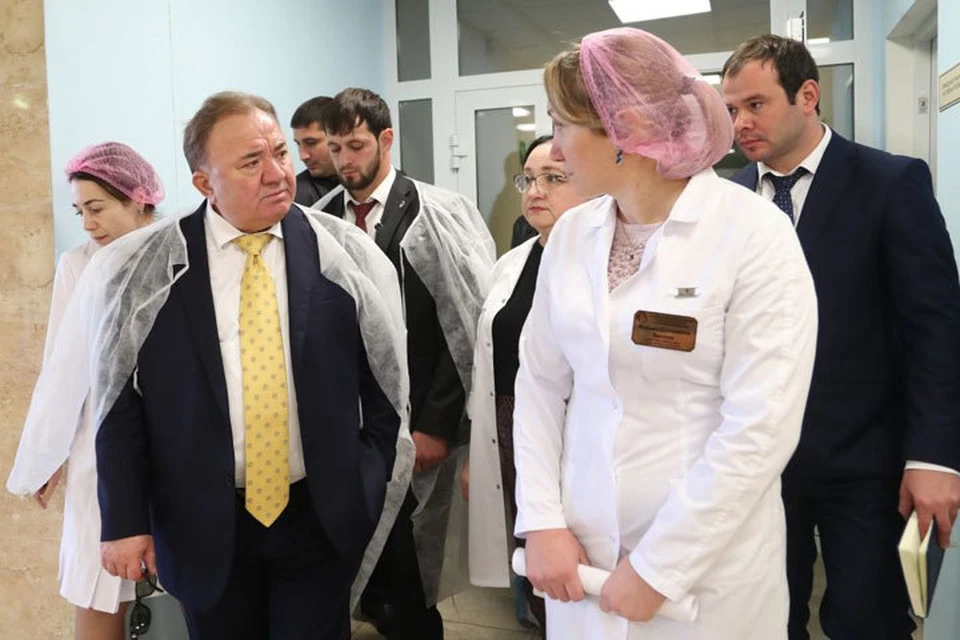 Глава Ингушетии лично проинспектировал работу ряда больниц. Фото пресс-службы главы РИ.