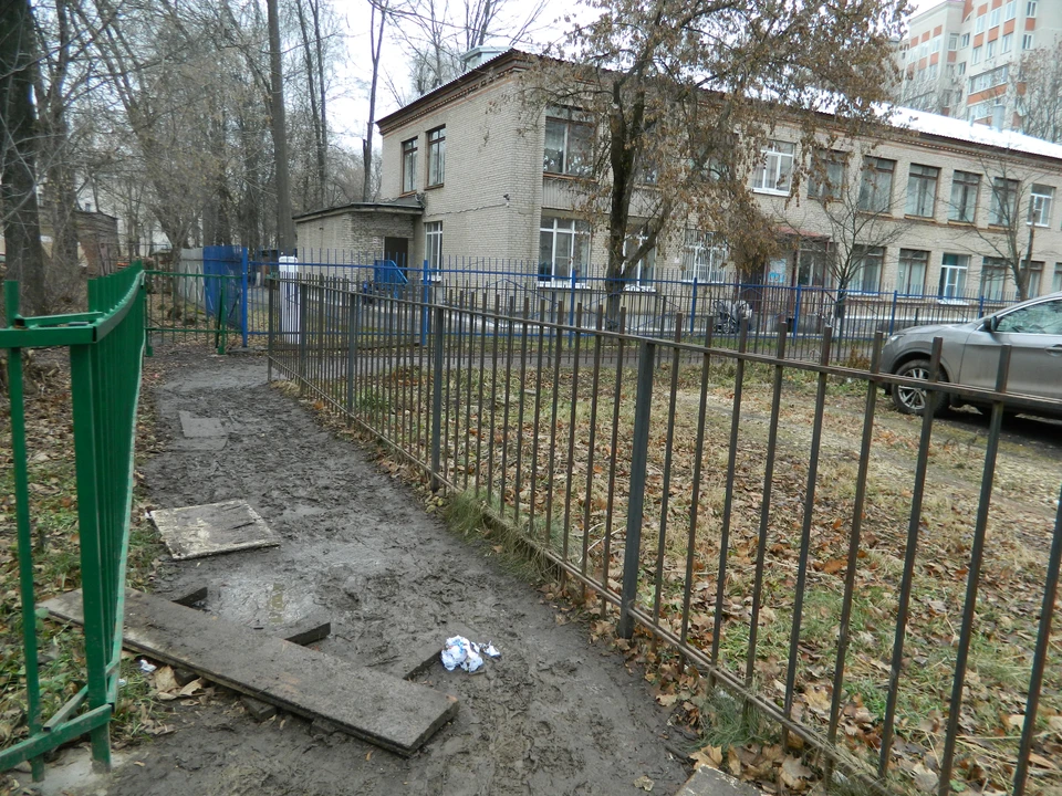"Народная" тропа до садика