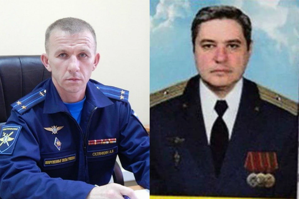 На фото командир экипажа Александр Склянкин (слева) и заместитель Руслан Кушниренко.