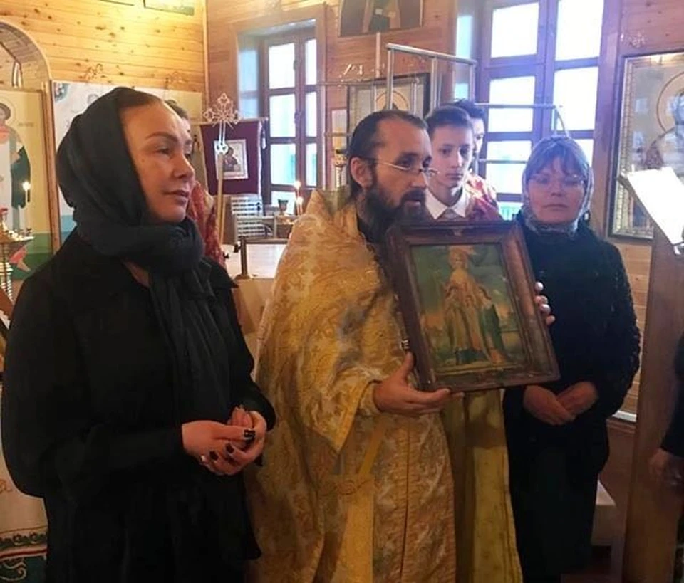Потерянную икону храму передала местная жительница. Фото с сайта "Усинск. Новости. РФ"