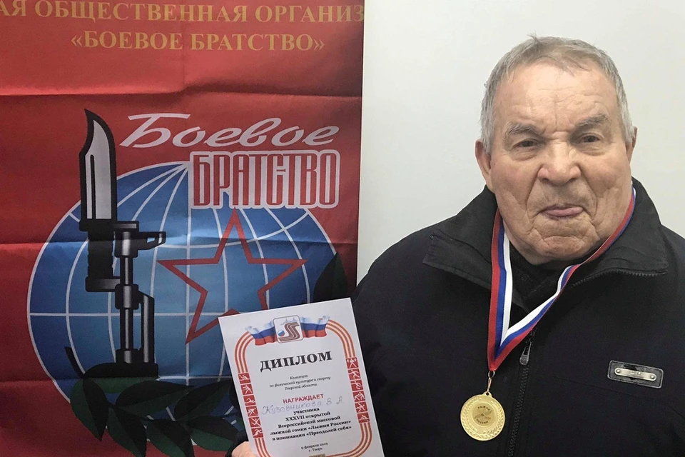 Пострадавший - ветеран боевых действий Виктор Кузовников. Фото: ТОО ВООВ "Боевое Братство".