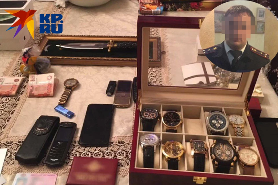 В квартире Самвэла Кадряна и других полицейский нашли дорогие часы и деньги