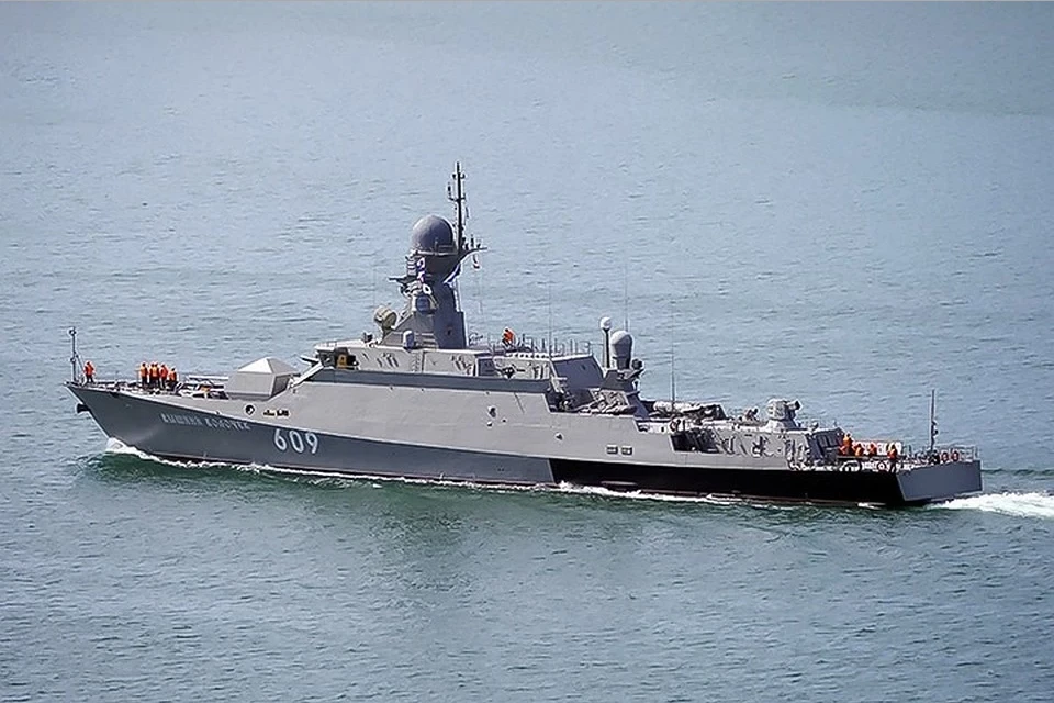 Современные корабли ЧФ контролируют обстановку в Черном море. Фото: пресс-служба Черноморского Флота